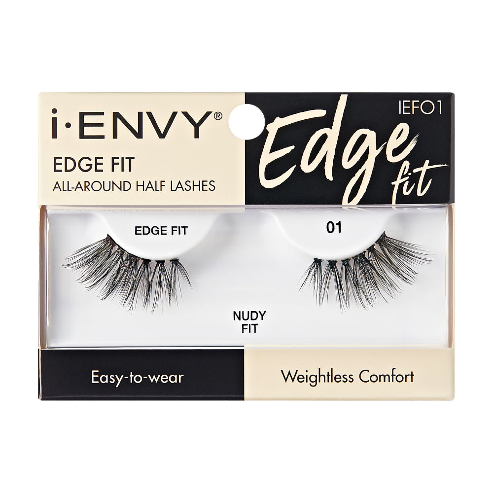 i.ENVY by Kiss Edge Fit Lashes - 01 Nudy (IEF01)