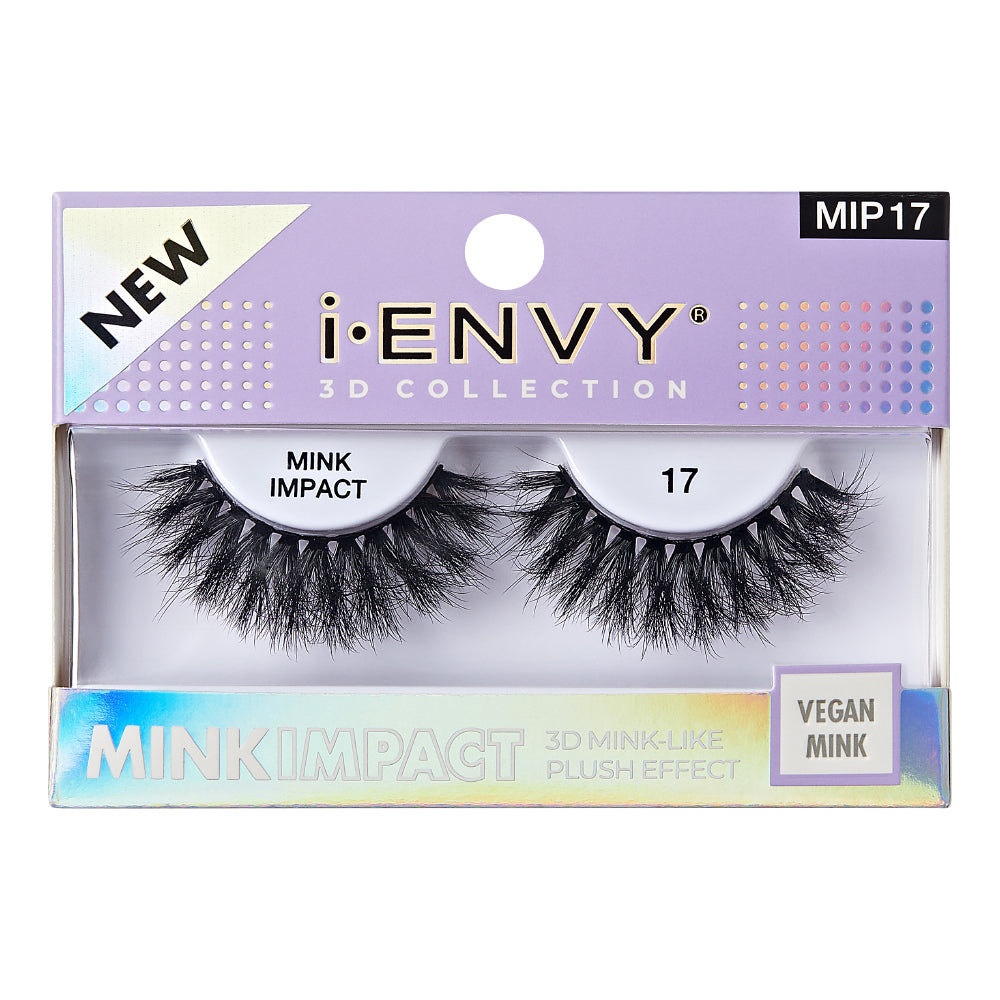 I.Envy By Kiss Mink Impact Lashes - Collection 17 (MIP17)