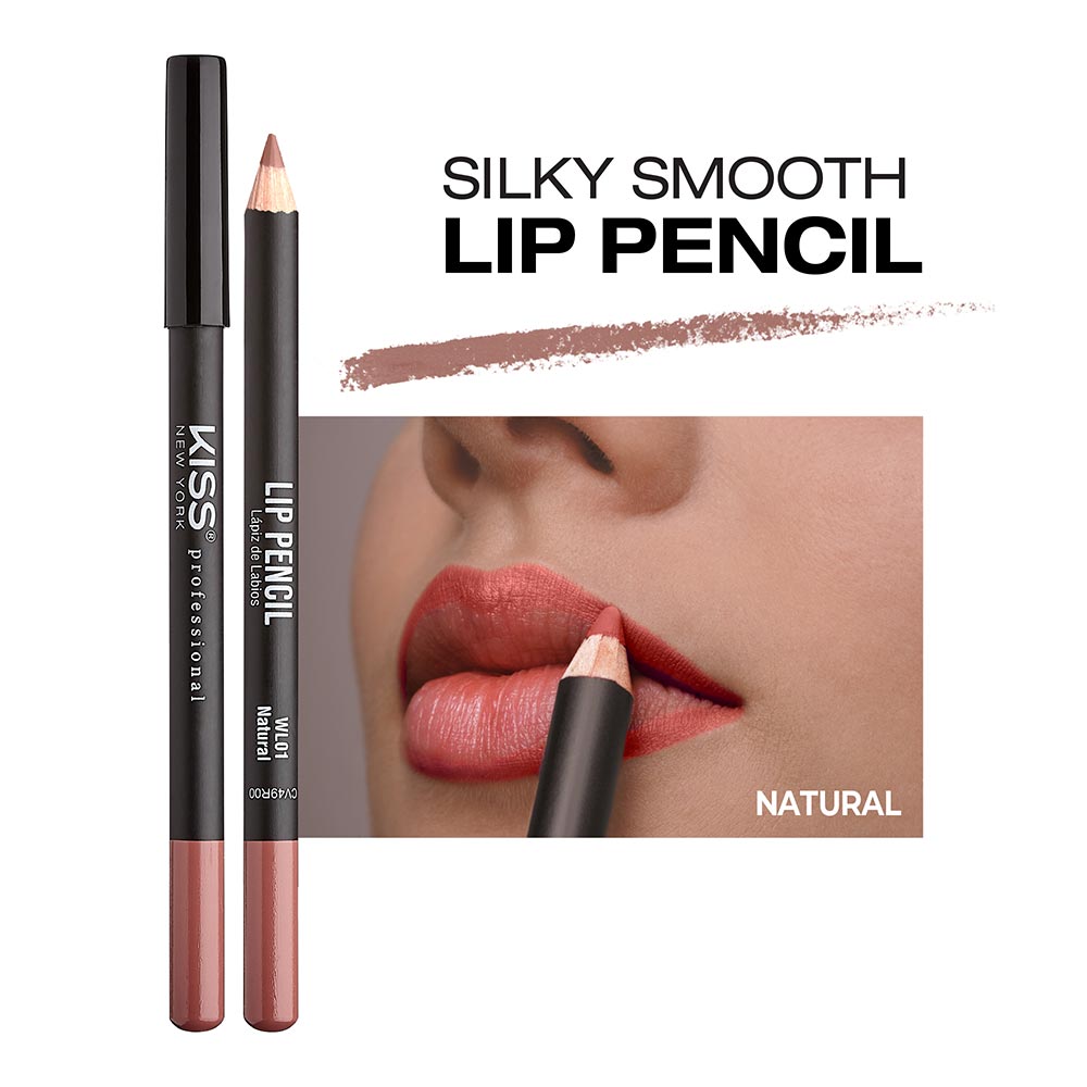 Kiss New York Professional Silky Smooth Lip Pencil Liner - Nude (WL02)