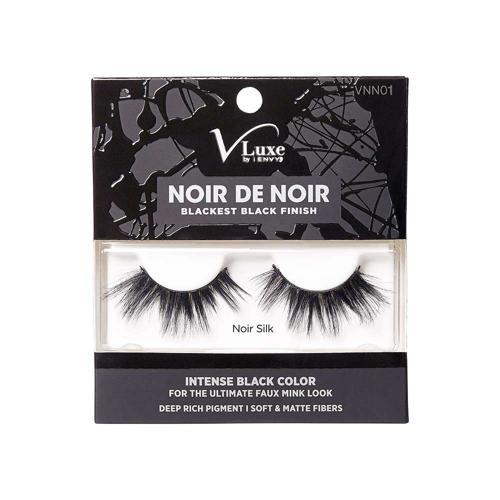 Vluxe By Ienvy Noir De Noir Blackest Black Lashes - Noir Silk (VNN01)