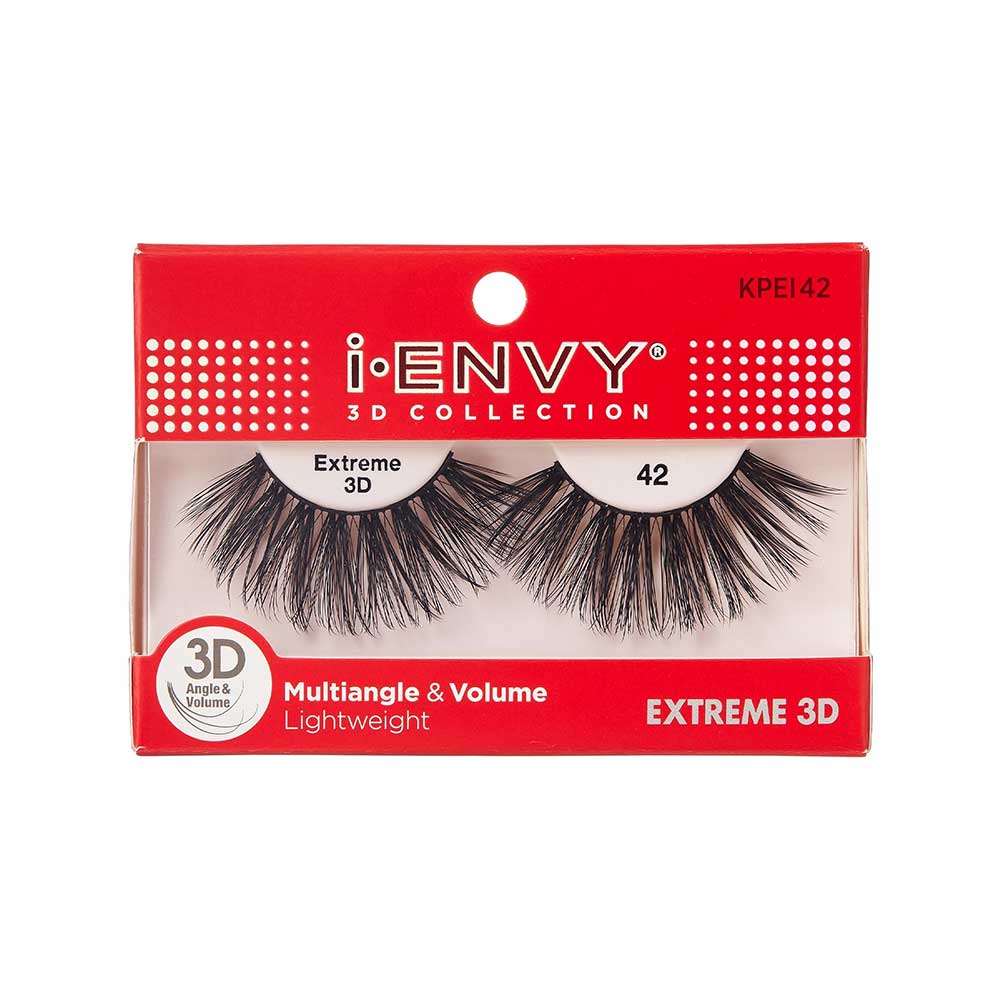 I.Envy By Kiss 3D Extreme Lashes Collection - 42 (KPEI42)