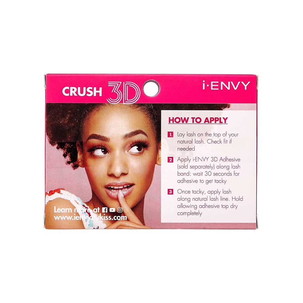 I.Envy By Kiss 3D Crush Lashes Collection - 108 (KPEI108)
