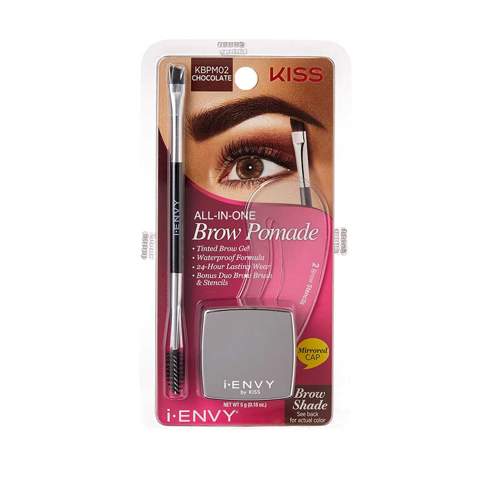 i.ENVY All-in-One Brow Pomade - Chocolate, 0.18 Oz (KBPM02)