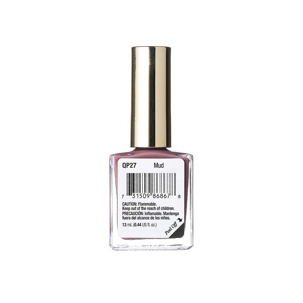 Kiss New York Professional Quick Dry Nail Polish - Mud, 0.44 Oz (QP27)