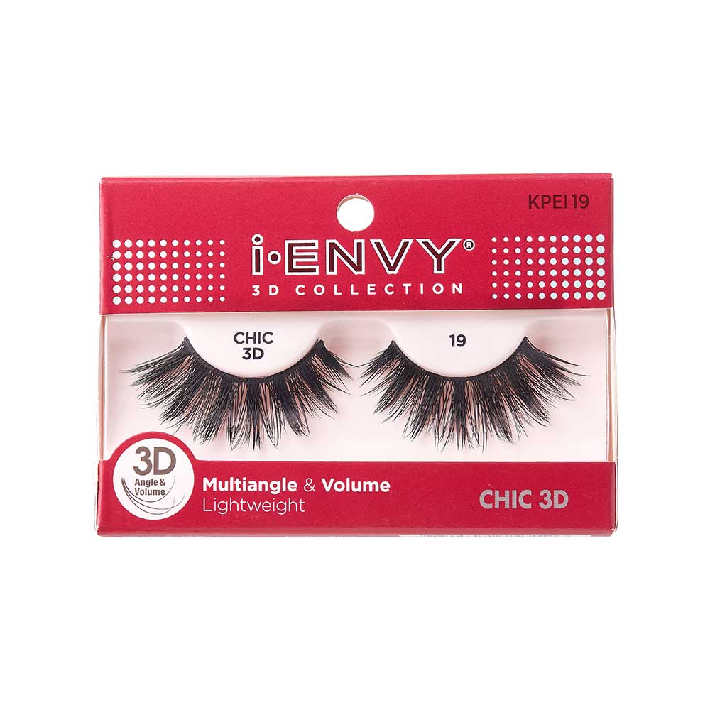 I.Envy By Kiss 3D Chic Lashes Collection - 19 (KPEI19)