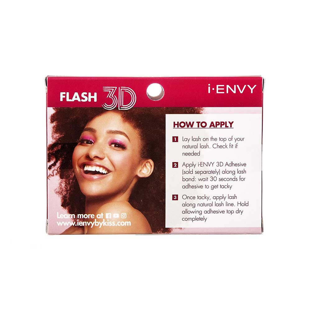 I.Envy By Kiss 3D Flash Lashes Collection - 111 (KPEI111)