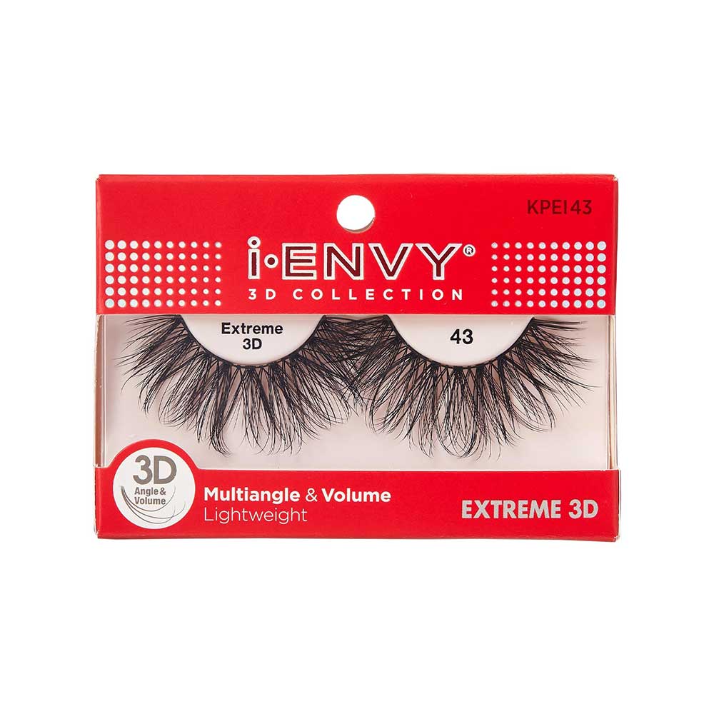 I.Envy By Kiss 3D Extreme Lashes Collection - 43 (KPEI43)