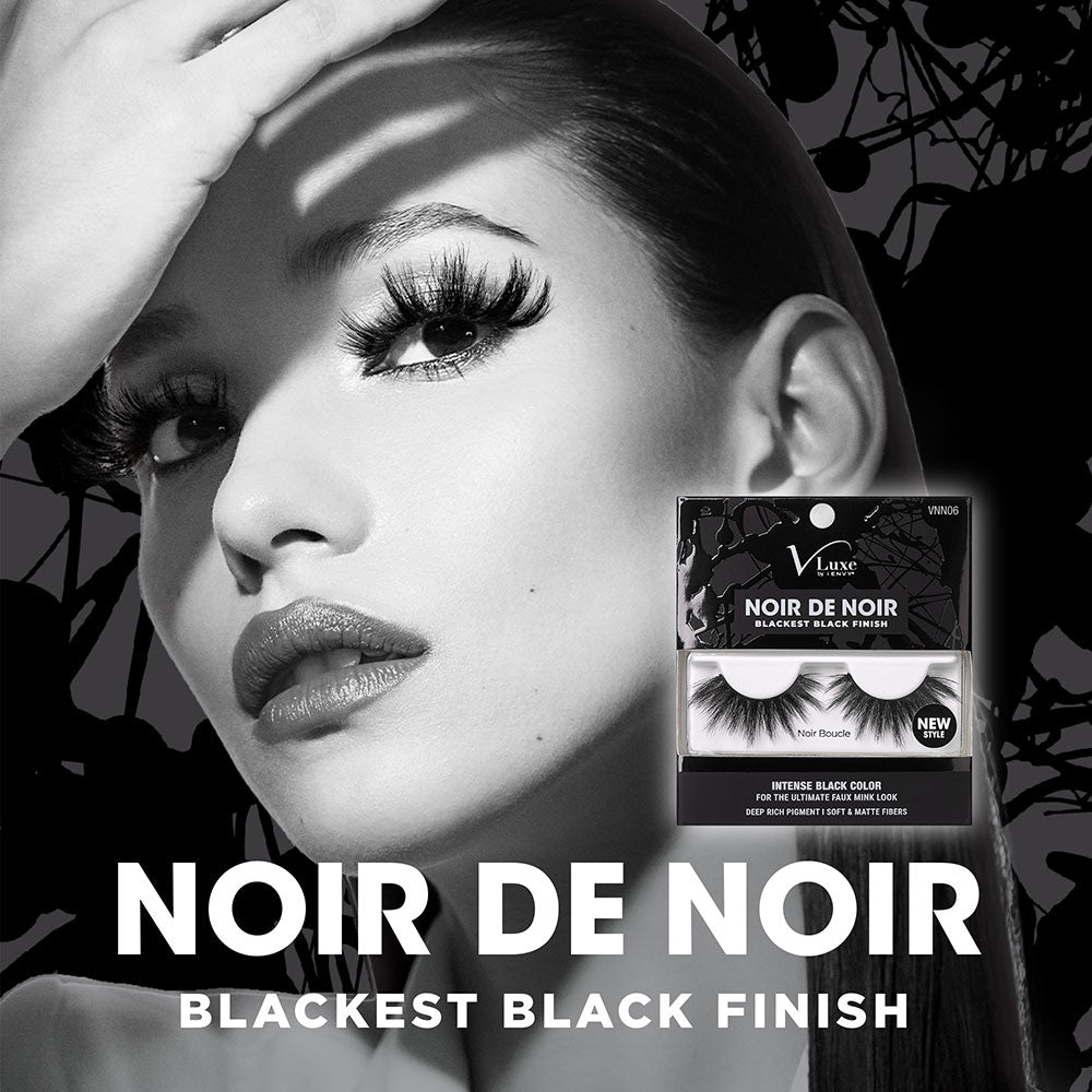 Vluxe By Ienvy Noir De Noir Blackest Black Lashes - Noir Boucle (VNN06)