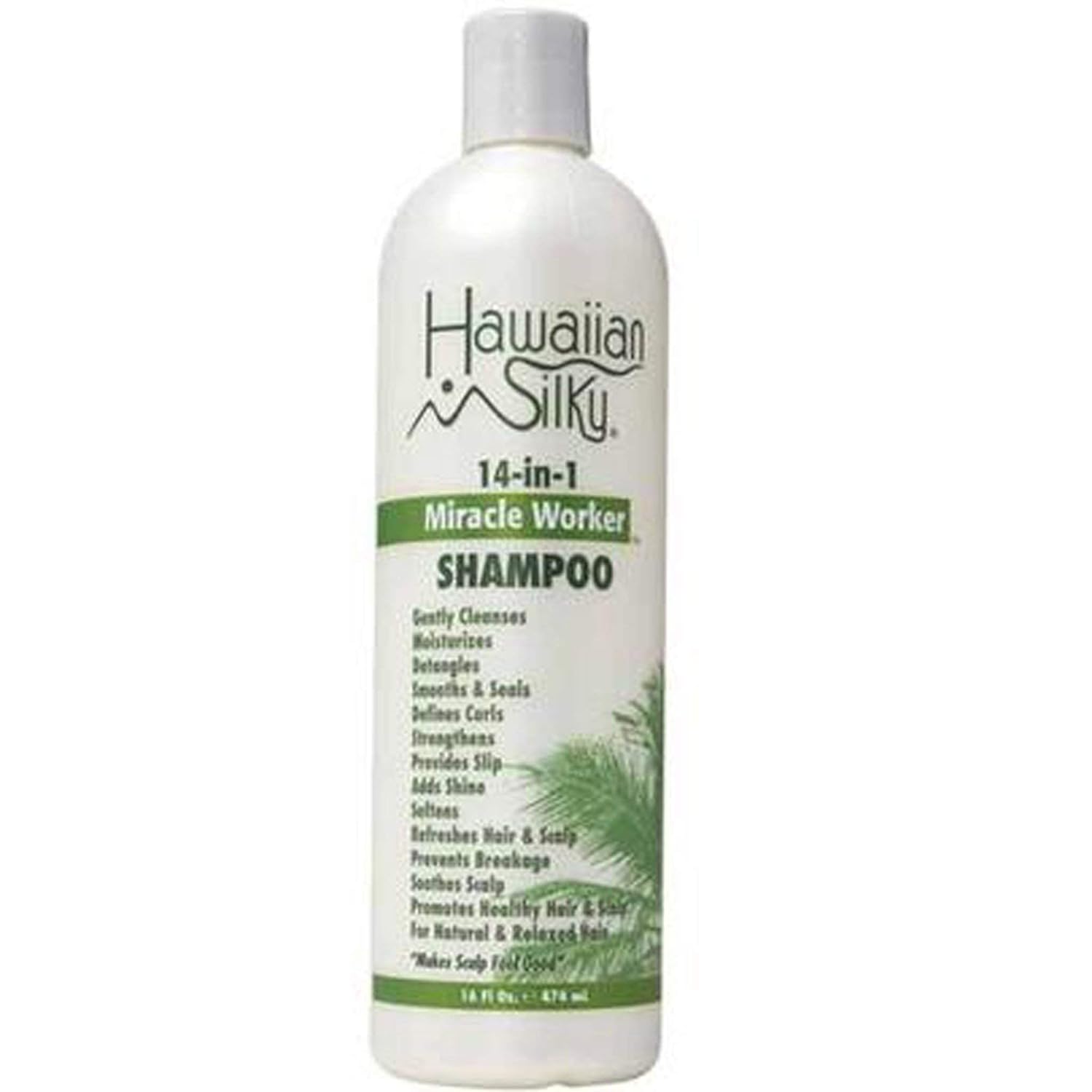 Hawaiian Silky 14-In-1 Miracle Worker Shampoo, 16 Oz (AF8125)