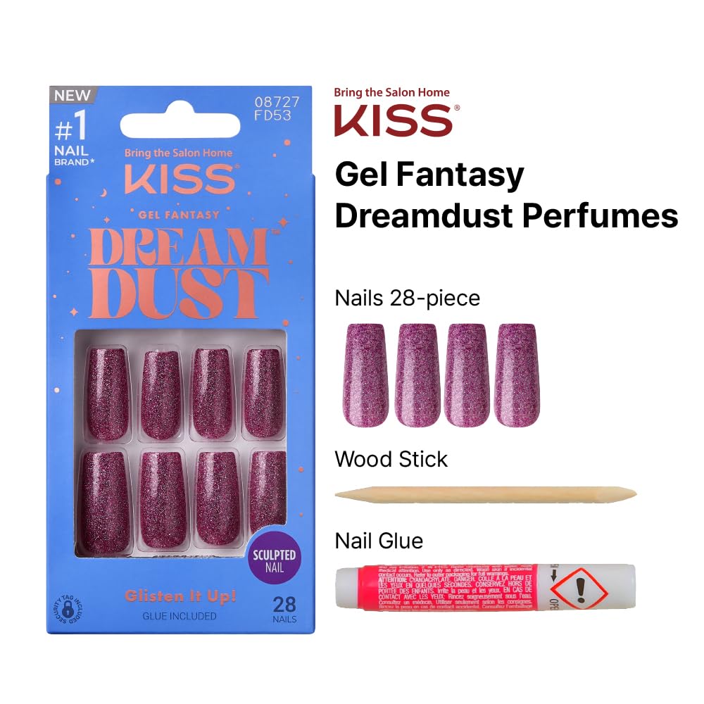 Kiss Gel Fantasy Dreamdust - Perfumes, 1.6 Oz (FD53)