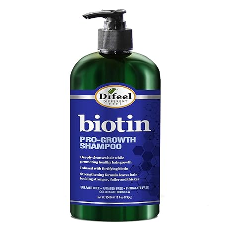 Difeel Pro-Growth Biotin Shampoo, 12 Oz (SF02043)