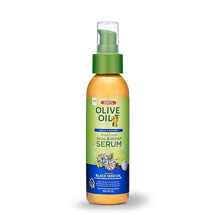 ORS Olive Oil Relax & Restore Retain Length Seal & Wrap Serum, 4 Oz