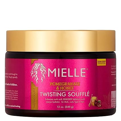 Mielle Organics Pomegranate & Honey Twisting Souffle, 12 Oz