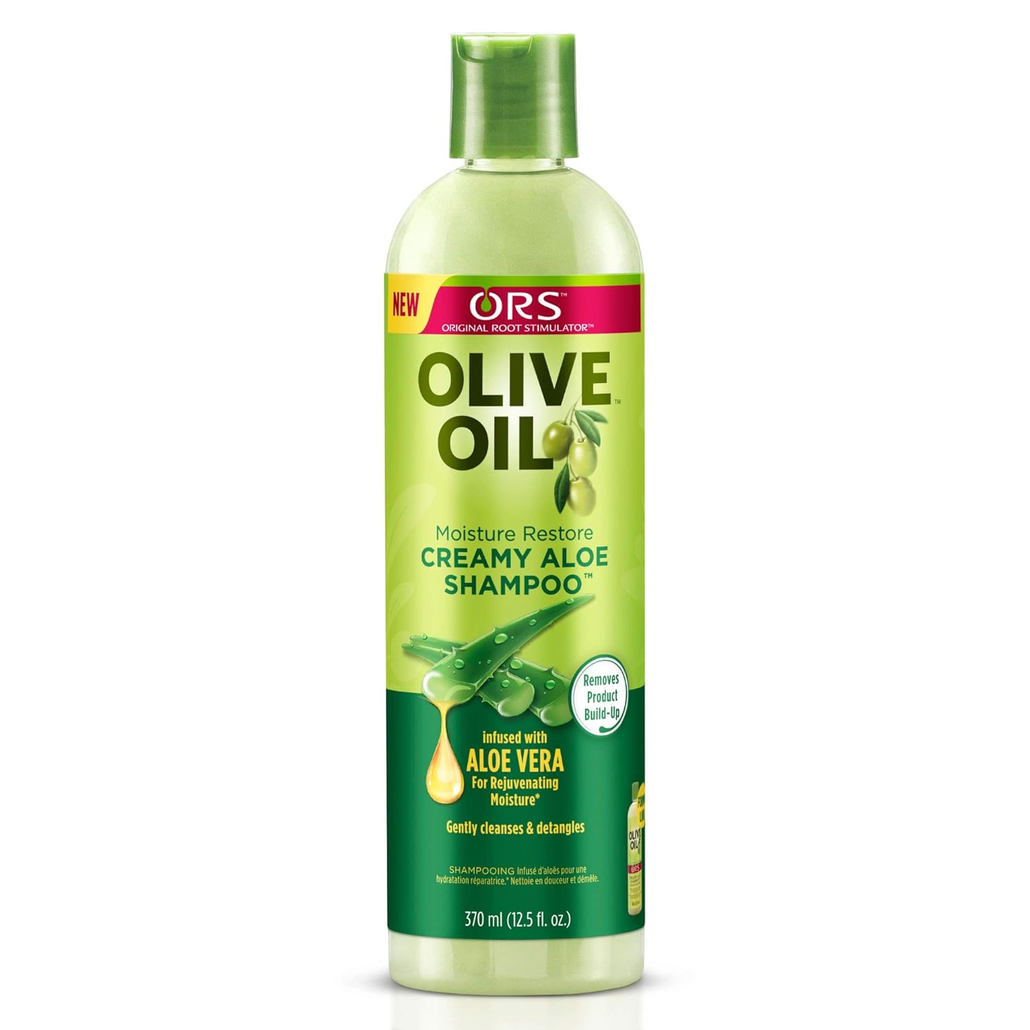 ORS Olive Oil Moisture Restore Creamy Aloe Shampoo 12.5 Oz