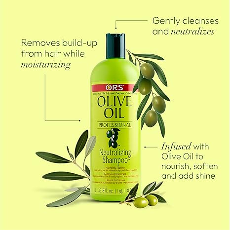 ORS Olive Oil Professional Neutralizing Shampoo, 33.8 Oz (ORS11144)