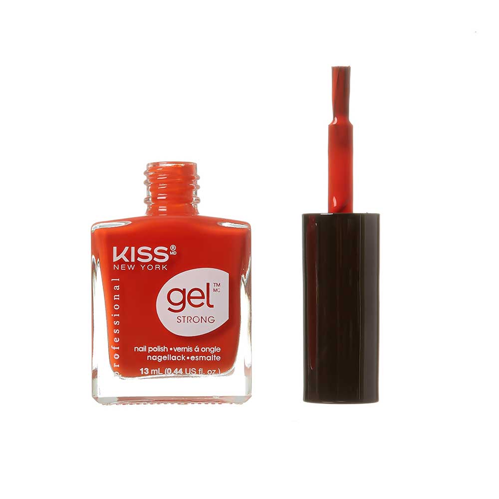 Kiss New York Professional Gel Strong Nail Polish - Seduction, 0.44 Oz (KNP012)