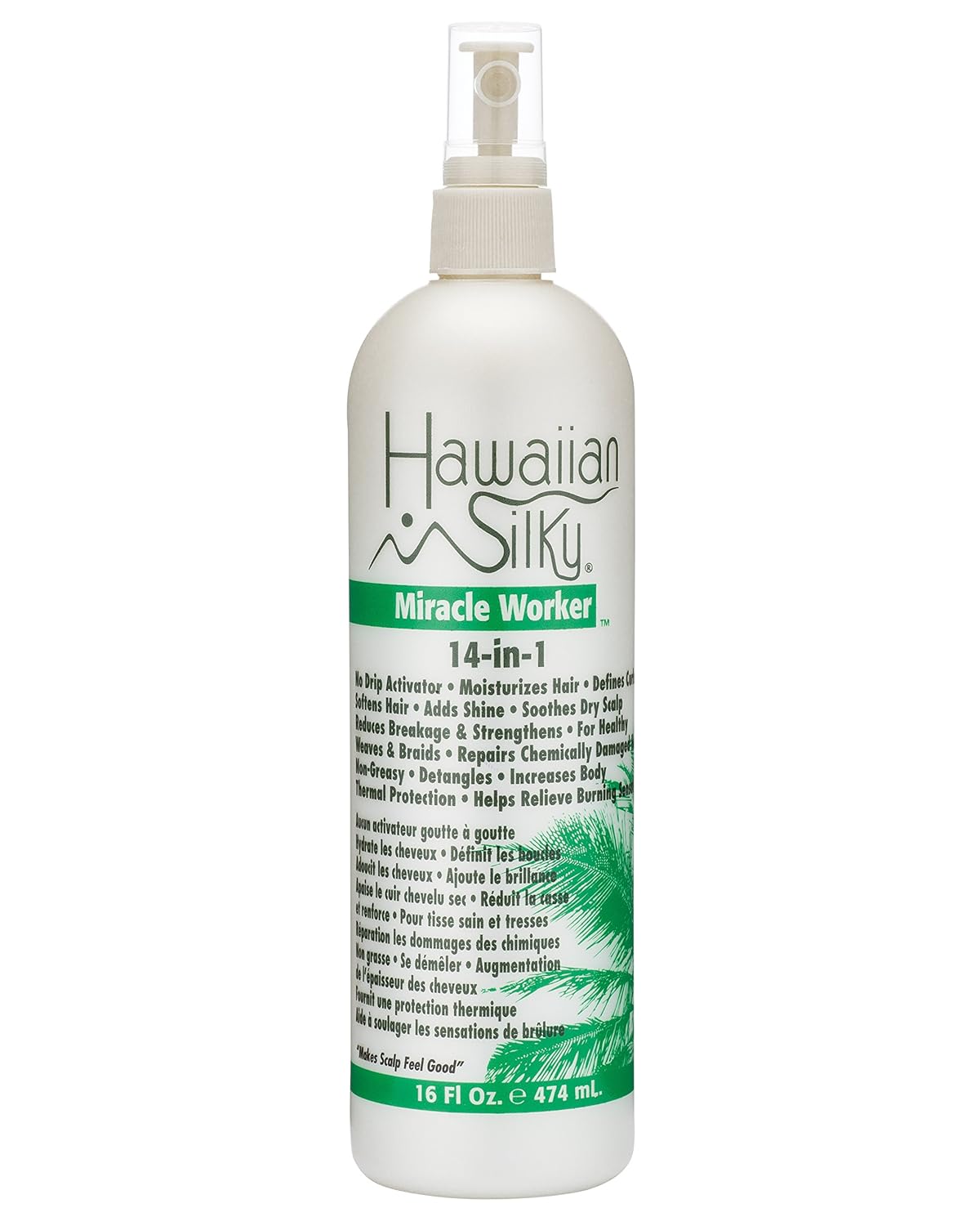 Hawaiian Silky 14-In-1 Leave In Keratin Oil, 16 oz (GA10016)