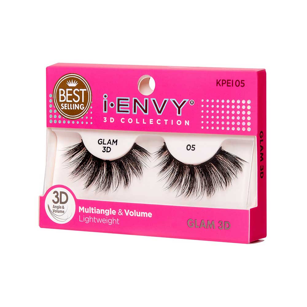 I.Envy By Kiss 3D Glam Lashes Collection - 05 (KPEI05)