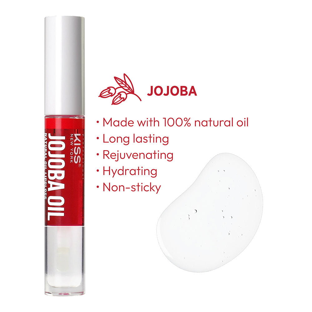 Kiss New York Professional Natural Oil Lipgloss - Jojoba (KO04)