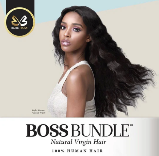 Bobbi Boss BOSS BUNDLE 100% Natural Virgin Hair - Ocean Wave 14"