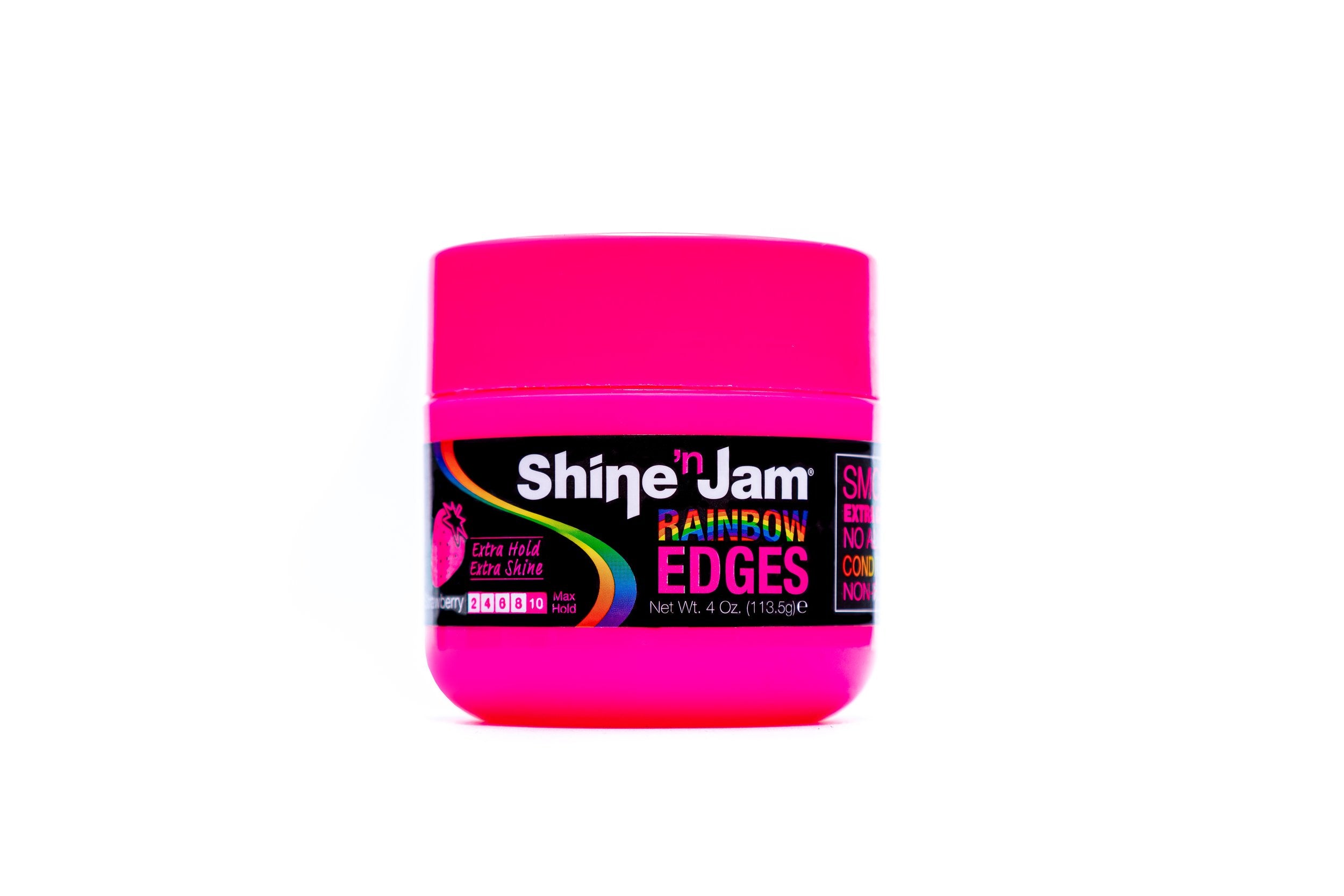 Ampro Shine 'N Jam Rainbow Edges Strawberry, 4 Oz (AM41276)