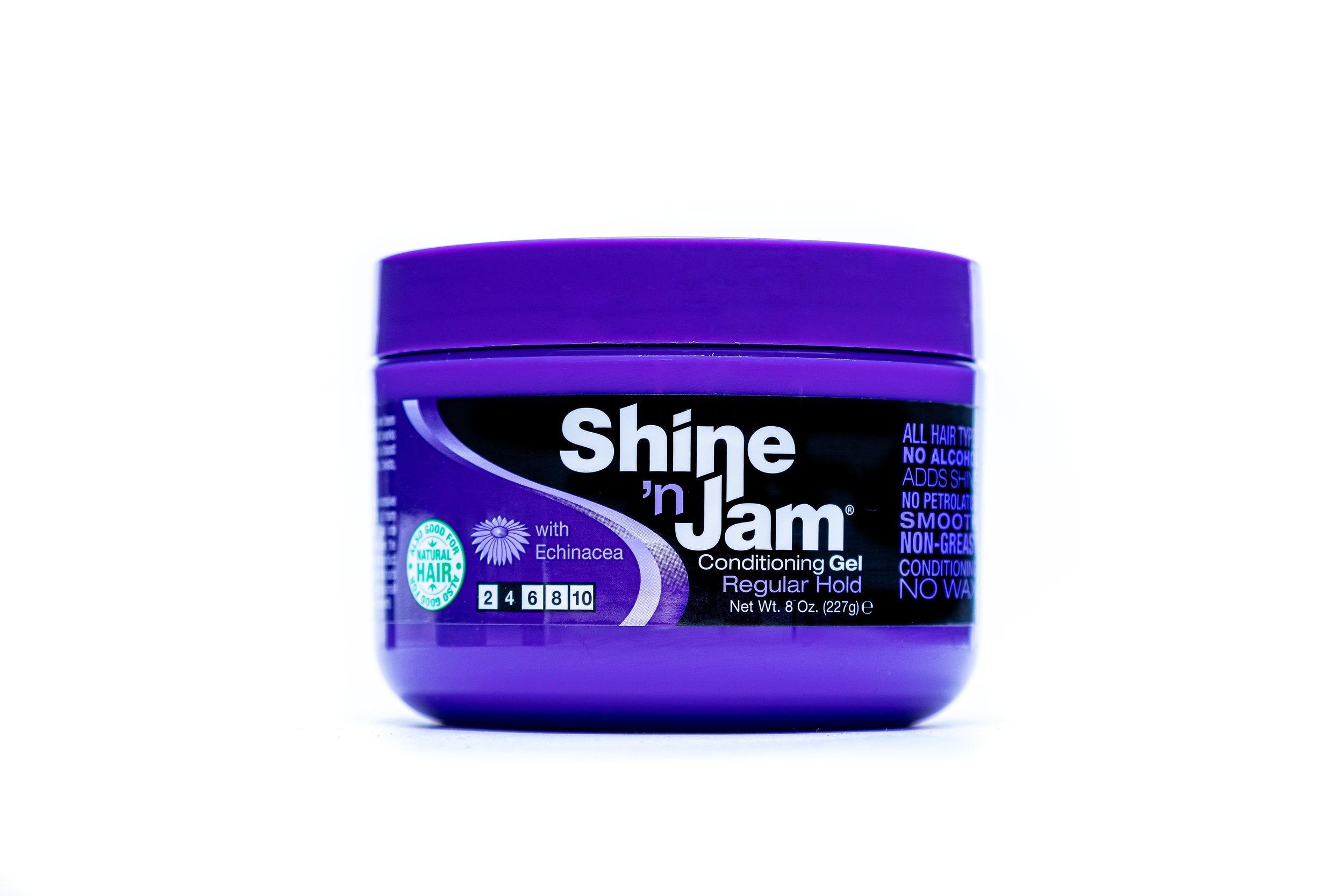 Ampro Shine 'N Jam Conditioning Gel Regular Hold, 8 Oz (AM41071)