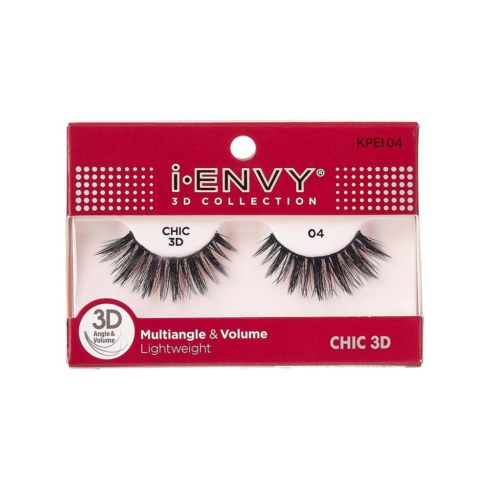 I.Envy By Kiss 3D Chic Lashes Collection - 04 (KPEI04)