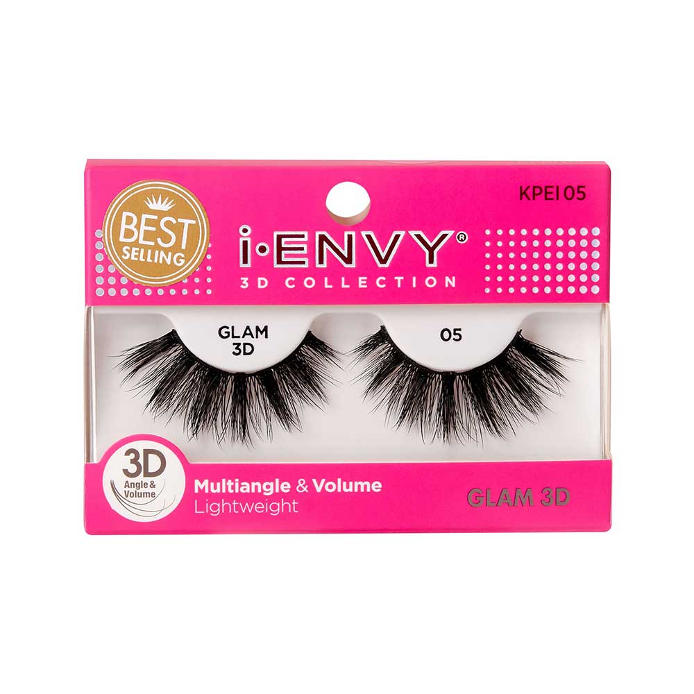 I.Envy By Kiss 3D Glam Lashes Collection - 05 (KPEI05)