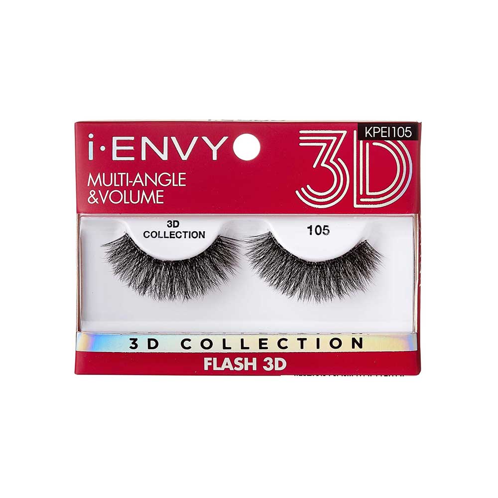 I.Envy By Kiss 3D Flash Lashes Collection - 105 (KPEI105)