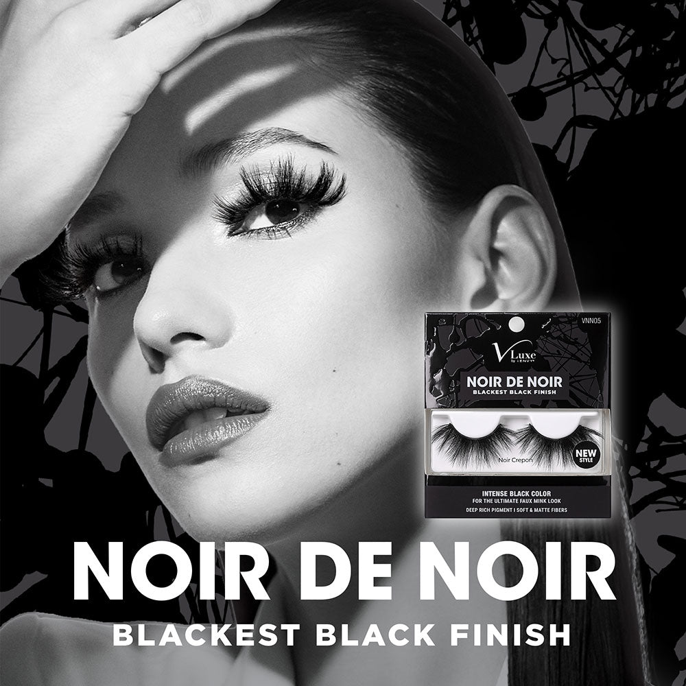 Vluxe By Ienvy Noir De Noir Blackest Black Lashes - Noir Crepon (VNN05)