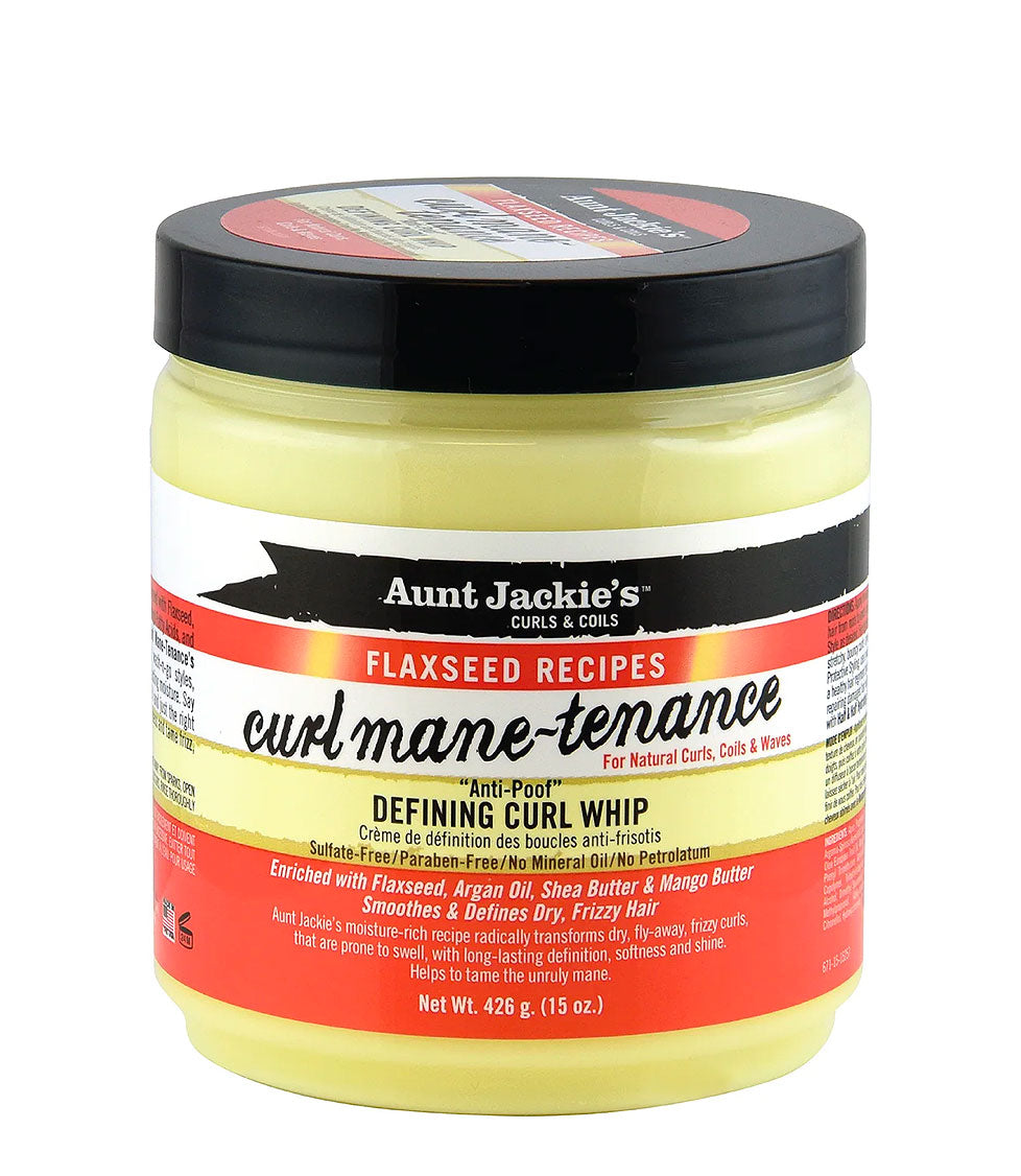 Aunt Jackie's Flaxseed Curl Mane-Tenance - Defining Curl Whip, 15 Oz (CH167115)