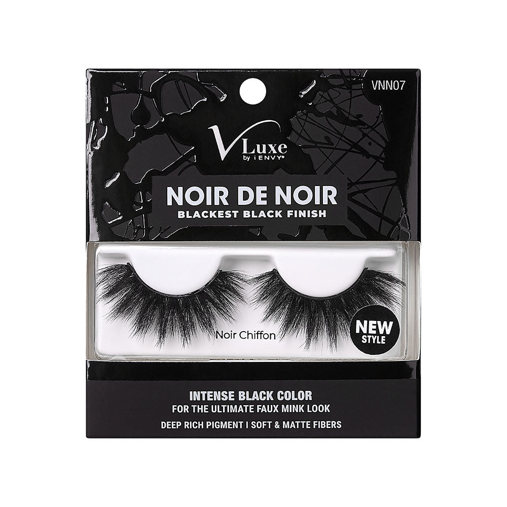 Vluxe By Ienvy Noir De Noir Blackest Black Lashes - Noir Chiffon (VNN07)