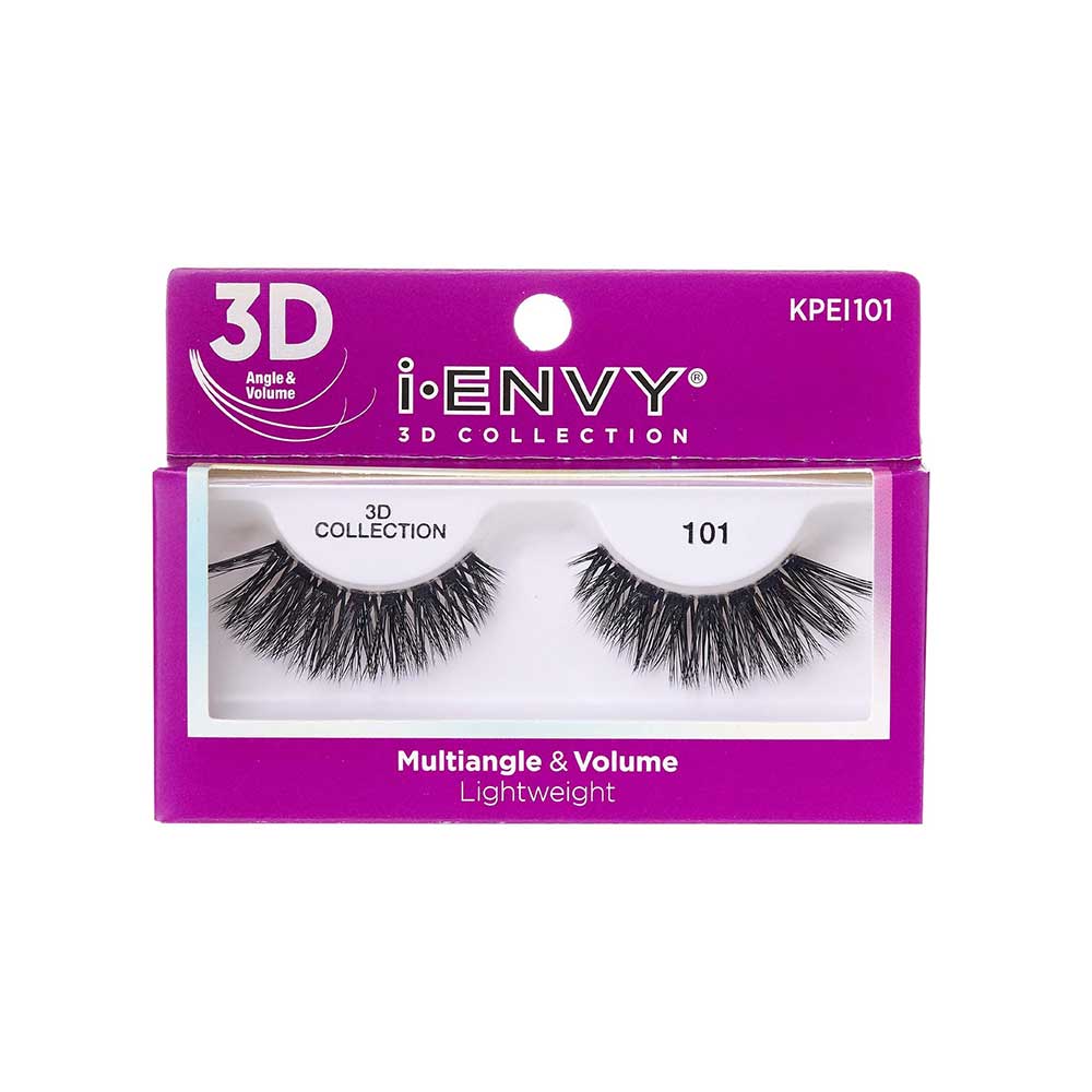 I.Envy By Kiss 3D Crush Lashes Collection - 101 (KPEI101)