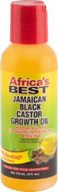 Africa's Best Jamaican Black Castor Growth Oil, 4 Oz (CH56004)