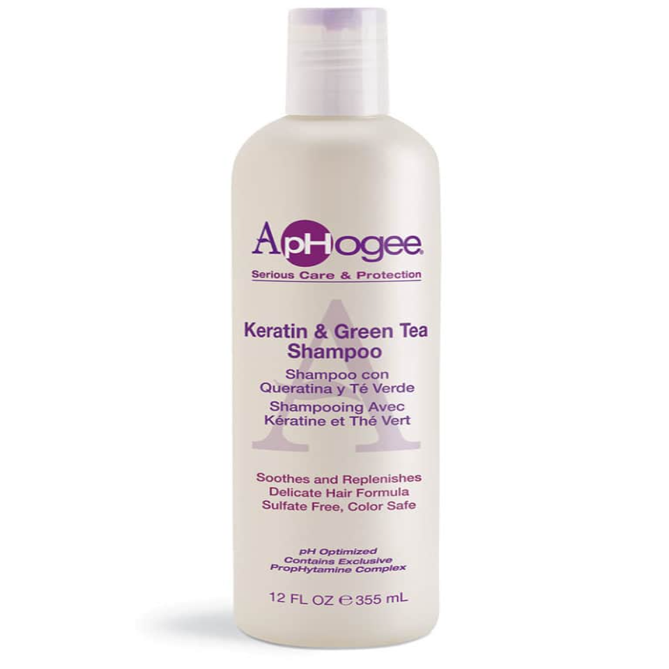 ApHogee Keratin & Green Tea Shampoo, 12 Oz (PNA13540)